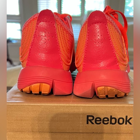 REEBOK Z GODDESS Size 8.5 Women’s Running Shoes PUNCHPINK/FLUORANGE - Picture 5 of 7